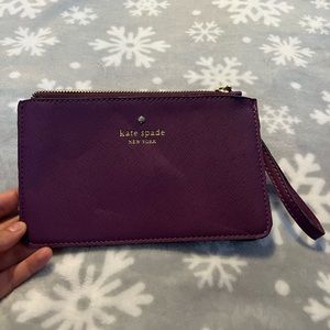 Kate Spade Wristlet Purple